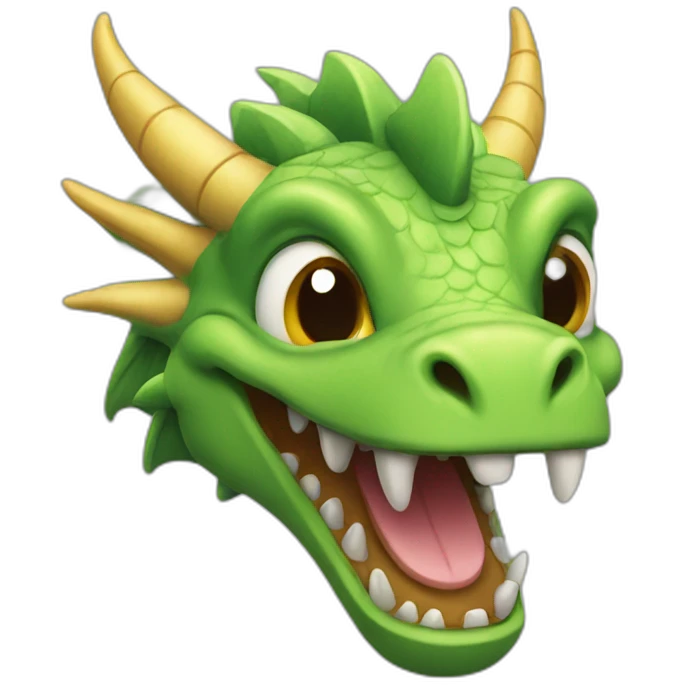 dragon smile emoji
