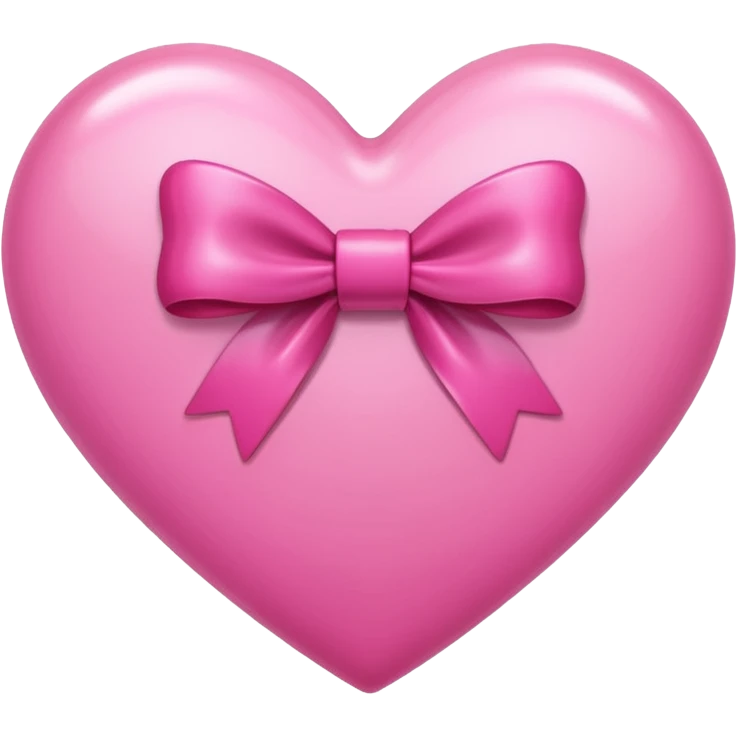 pink heart with bow in it  emoji