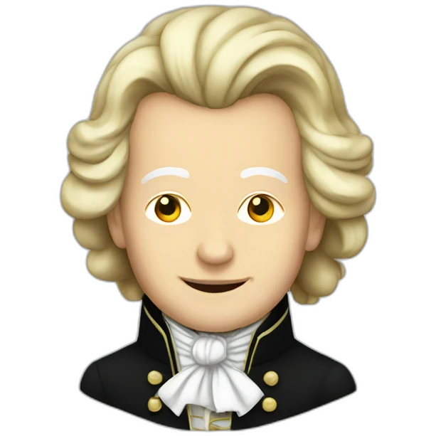 Mozart emoji