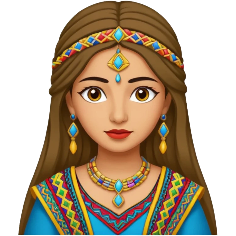 Dradraêau de la Kabylie  emoji