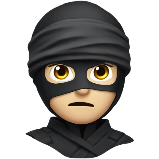 Clumsy ninja emoji