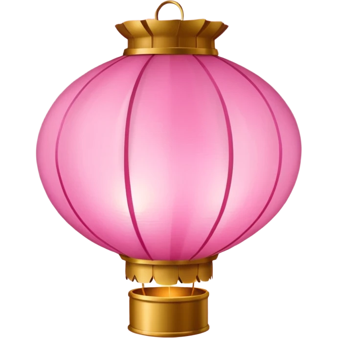 pink chinese lantern emoji