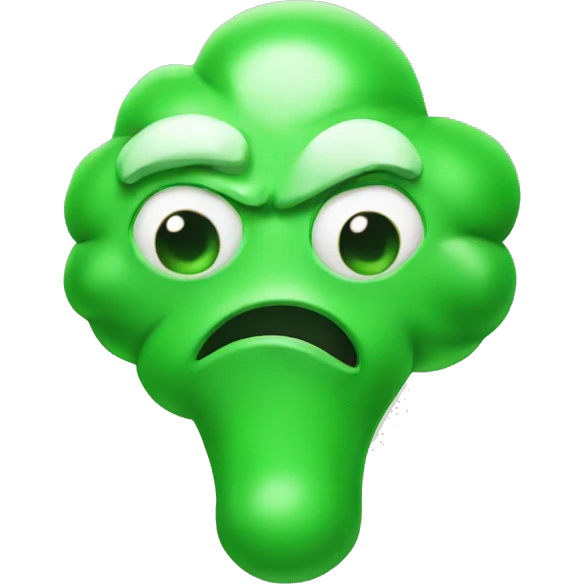 green fart emoji