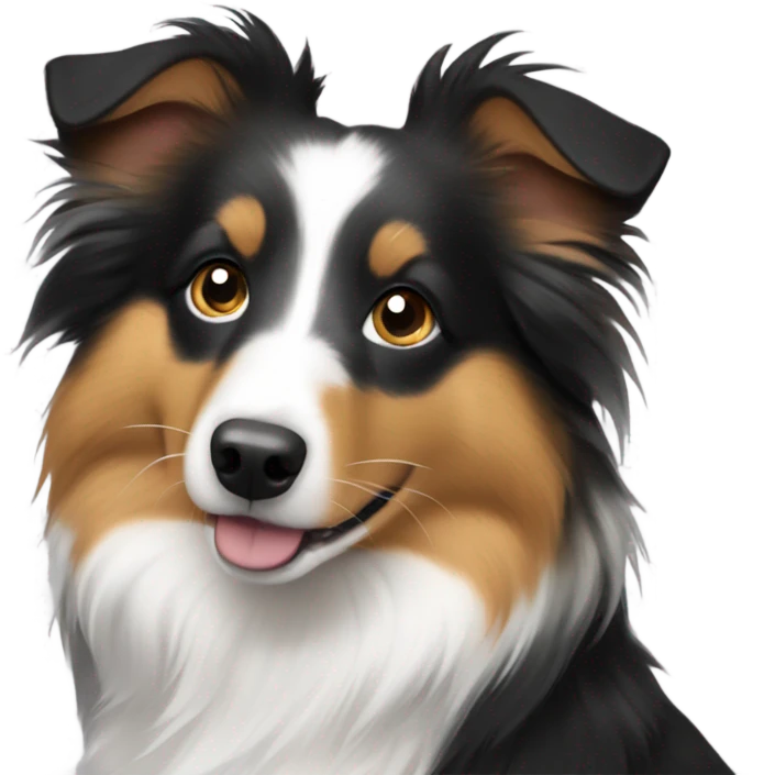 mini Australian shephard sheltie mix  emoji