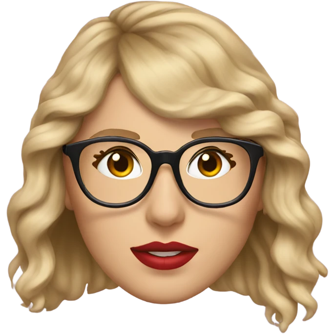 Taylor Swift glasses  emoji