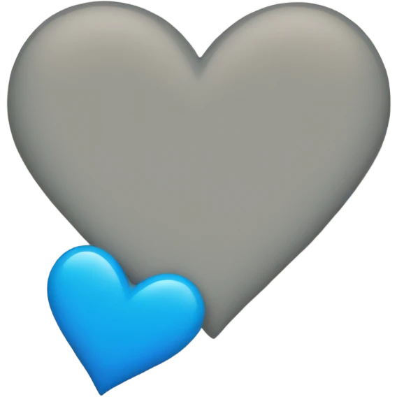 blue heart emoji