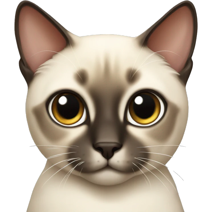 Cat siamese  emoji