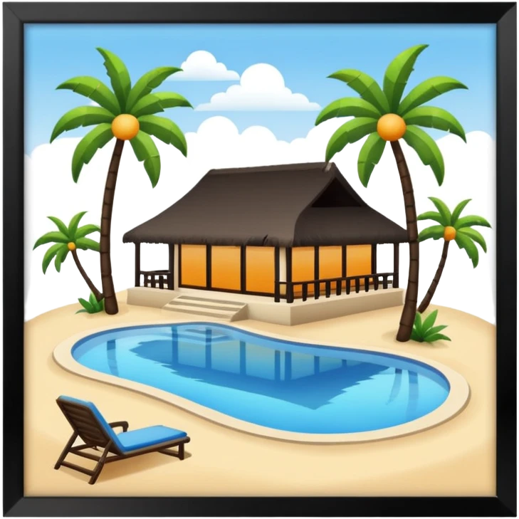 Resort emoji