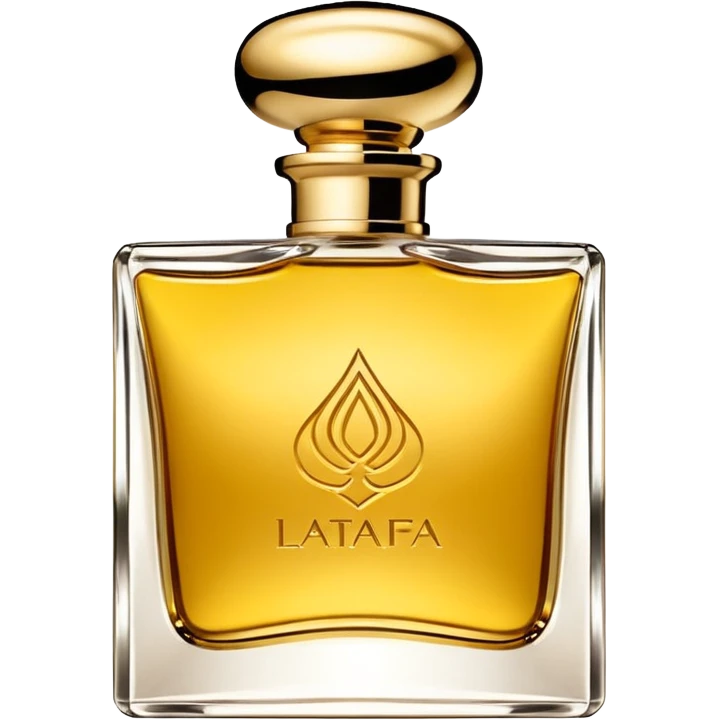 lattafa khamrah perfume square with logo like the original emoji