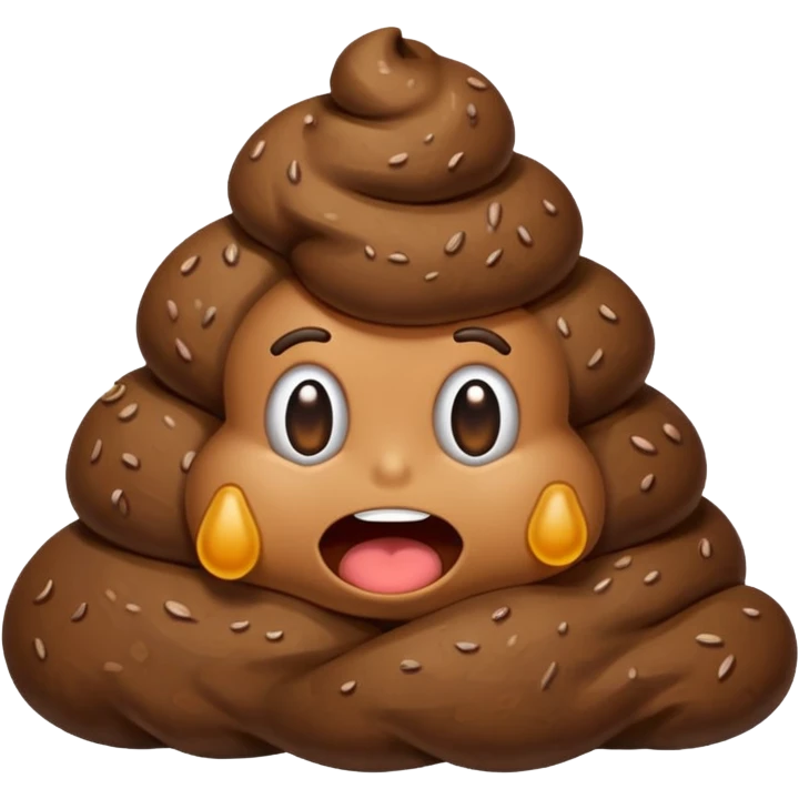ohm of poop emoji