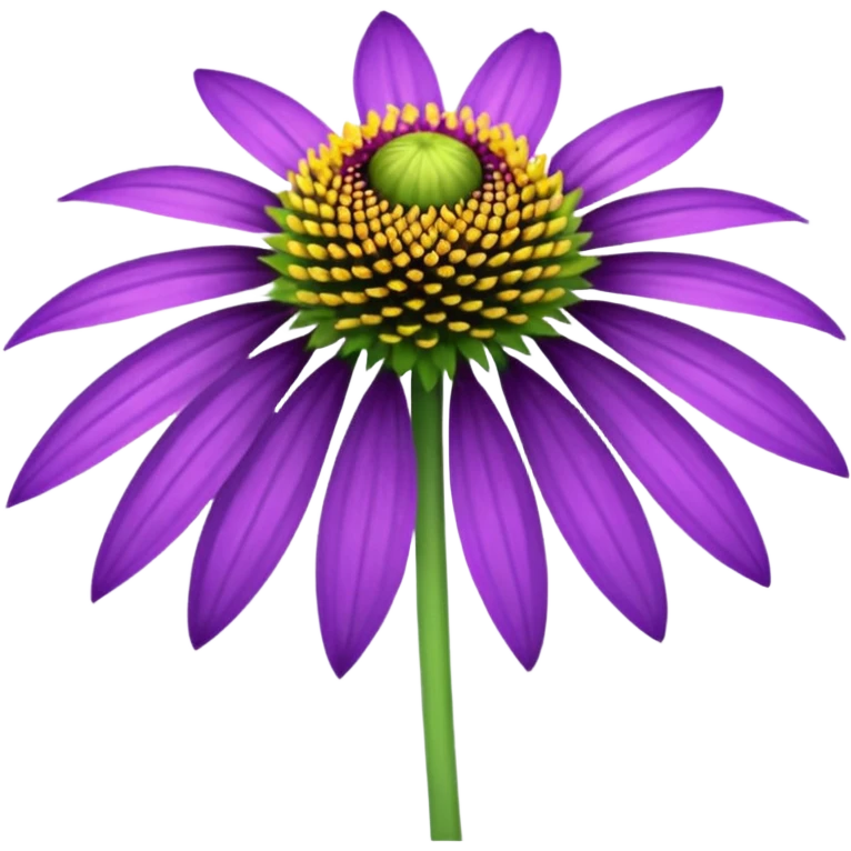 cone flower emoji