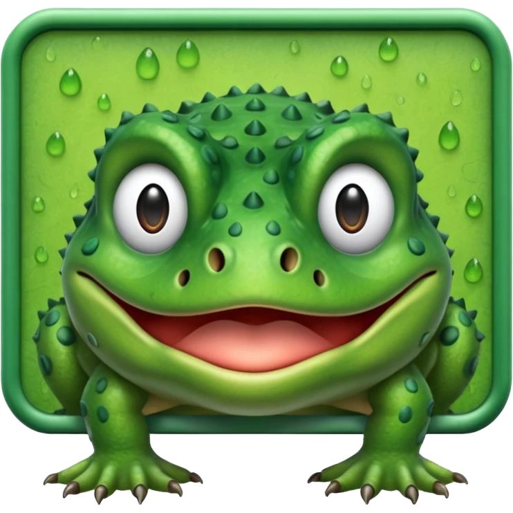 bufo on a billboard emoji
