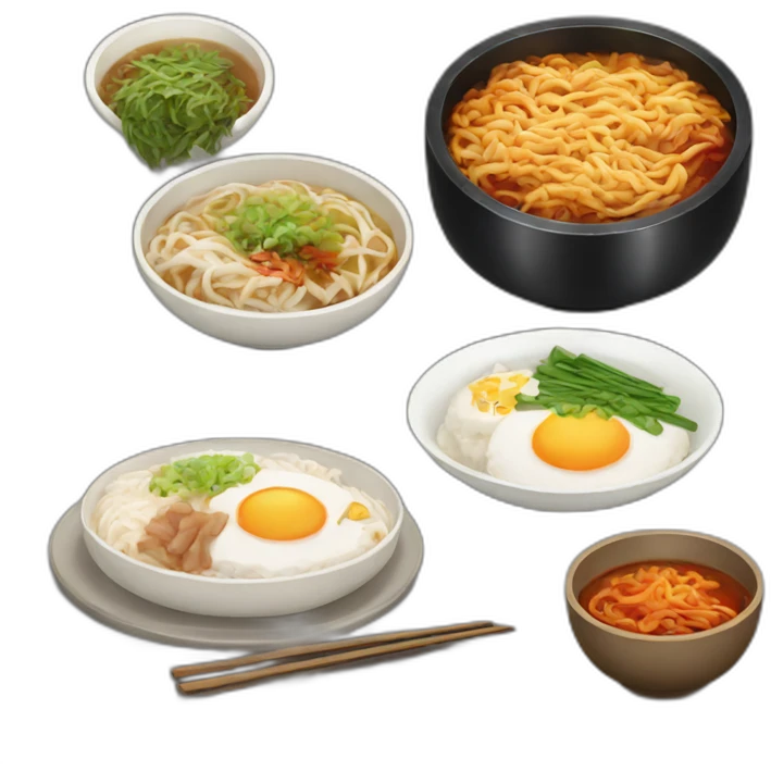 korean food emoji