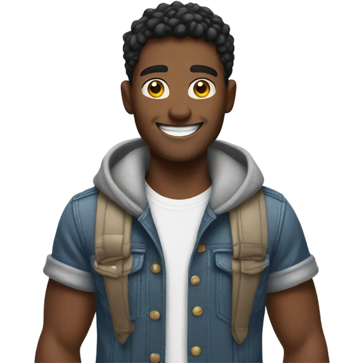 Josh being gay emoji