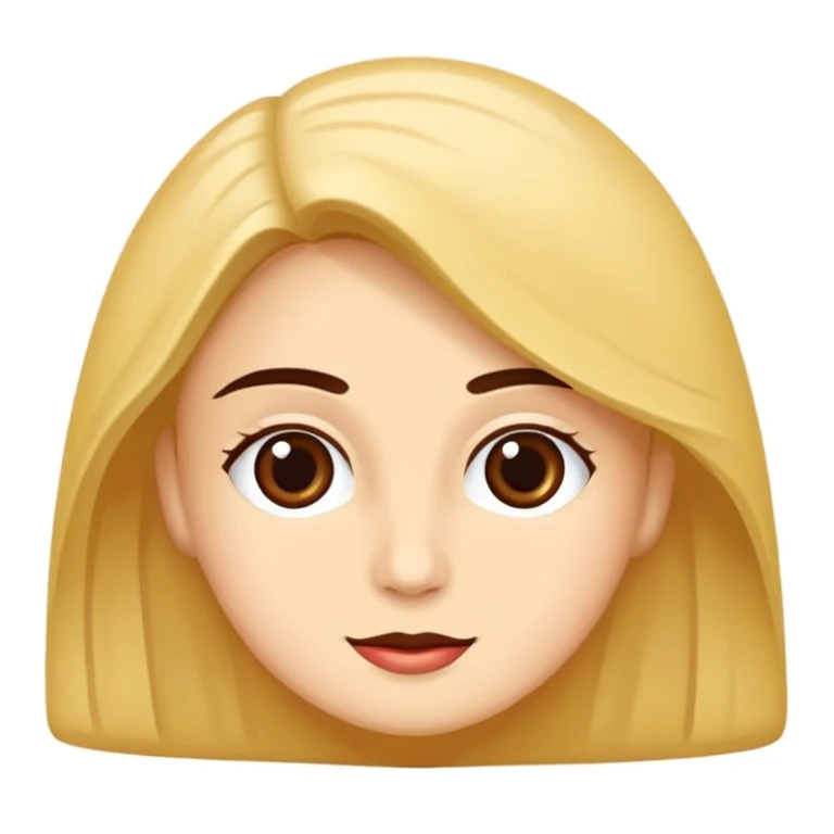 omuz hizasında kısa kıvırcık saçlı, buğday tenli ve koyu kahverengi gözlü genç bir kadın emoji