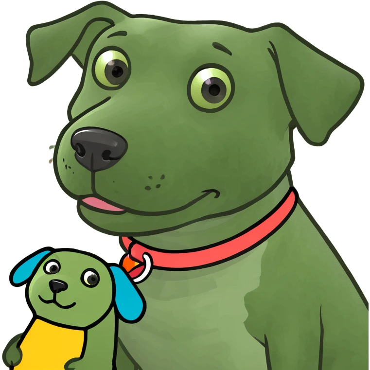 dog and toy emoji
