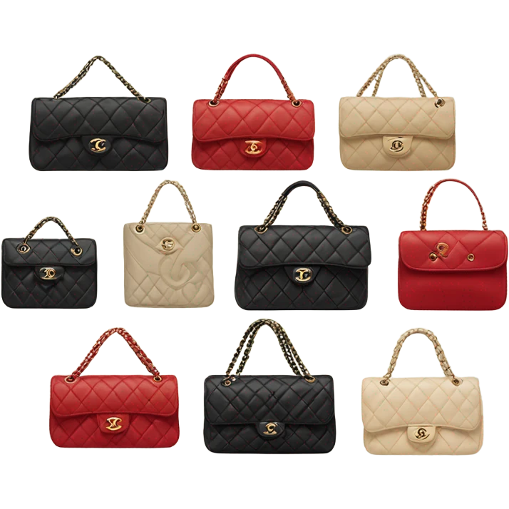 Bags Chanel emoji
