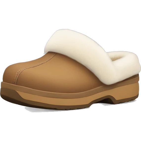 Ugg clog slippers emoji