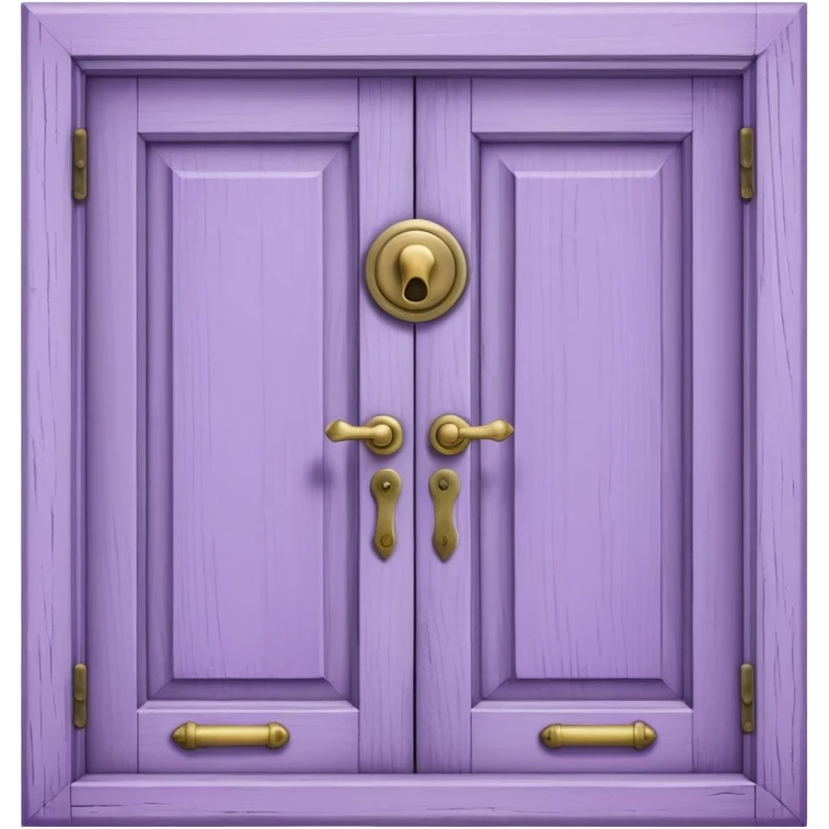 lilac door emoji