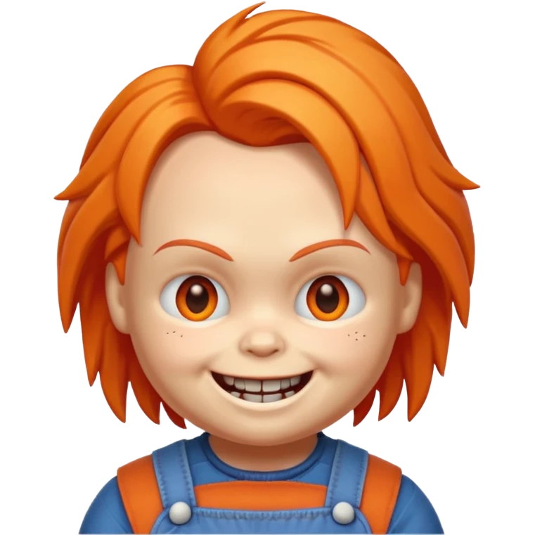 Un emojin de chuky emoji