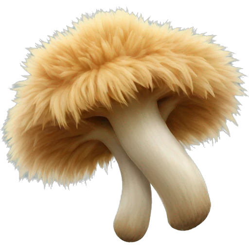 lion's mane mushrooms emoji