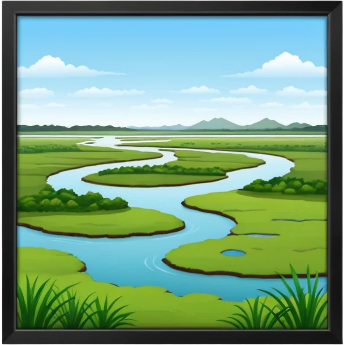 esteros del ibera corrientes argentina (no contiene montañas) emoji