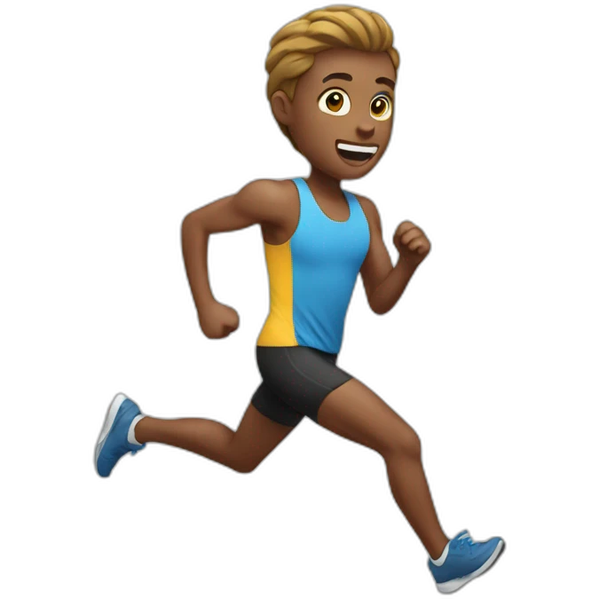 Running emoji
