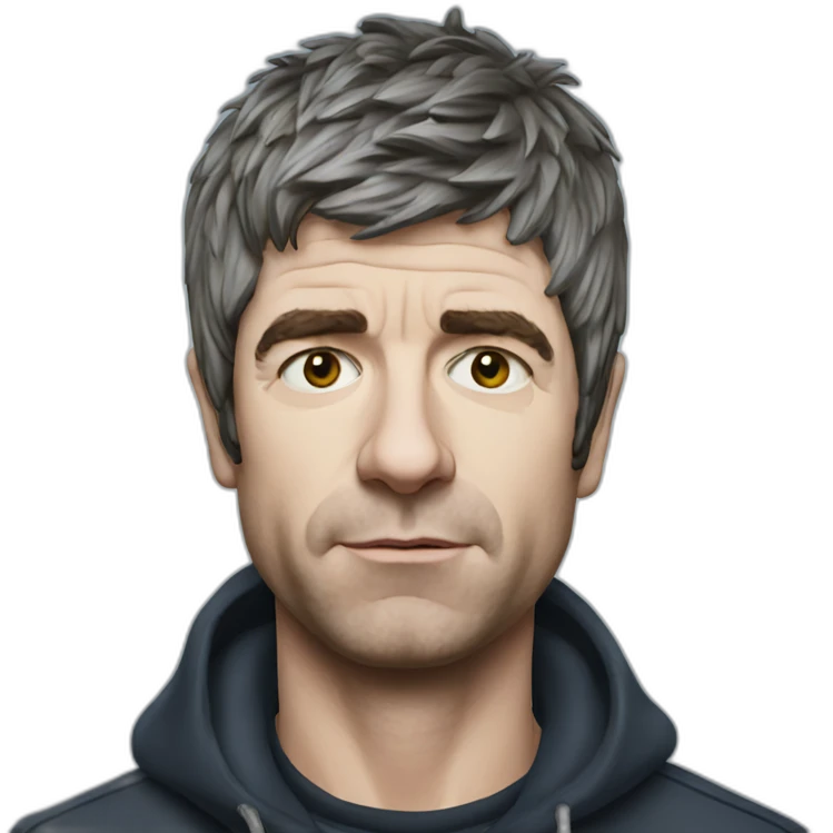 Noel Gallagher realistic emoji