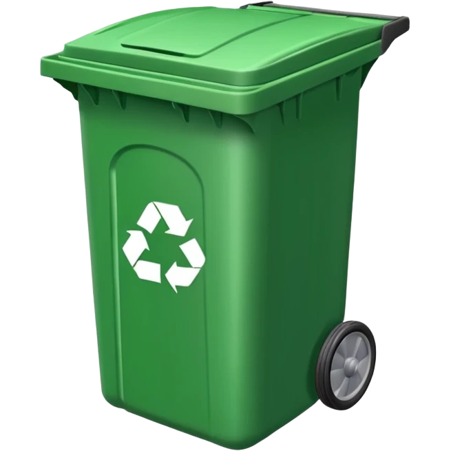 large wheely bin emoji