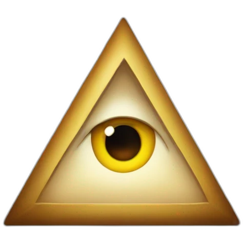 Triangle des illuminati emoji