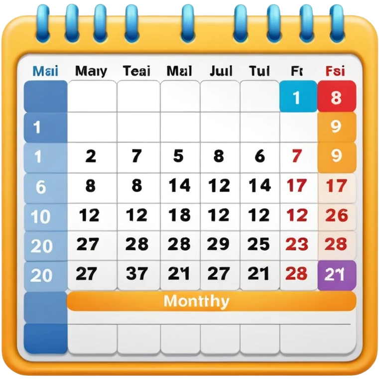 calendar emoji