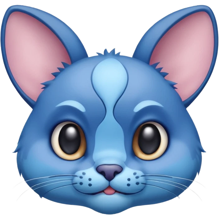 Gato como stich emoji