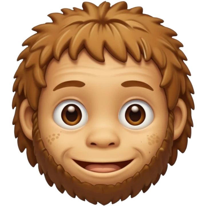 cartoon baby Neanderthal crawling emoji emoji