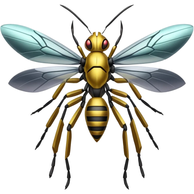 Vikavolt-Beedrill-Genesect-fusion emoji