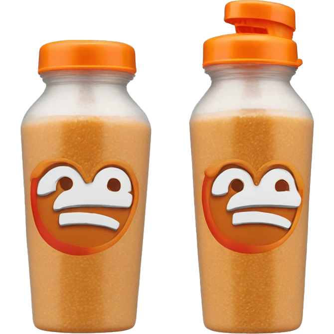 Popeyes shaker bottle emoji