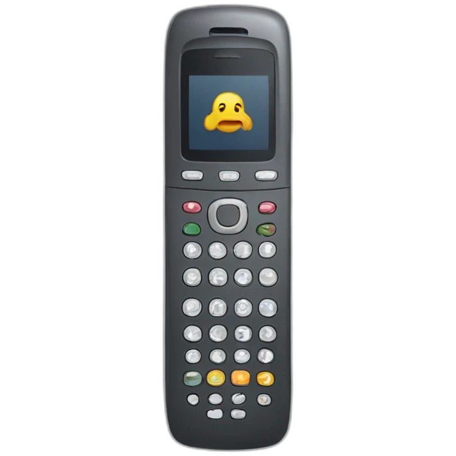 modern phone emoji