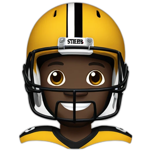 Antonio brown, Pittsburgh Steelers wide receiver emoji