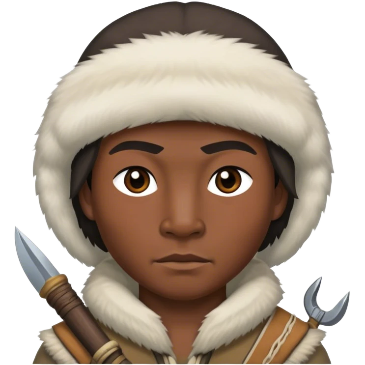 Inuit hunter emoji
