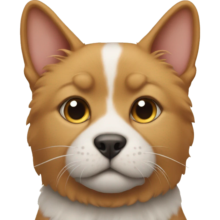 Dog cat emoji