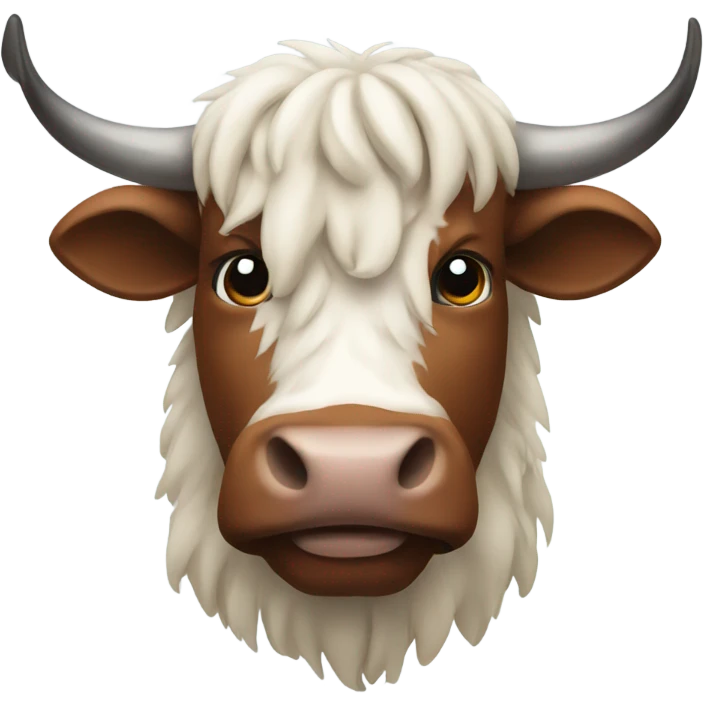 Highlander cow emoji