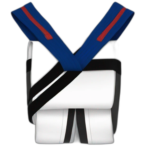 Jiu jitsu belt emoji