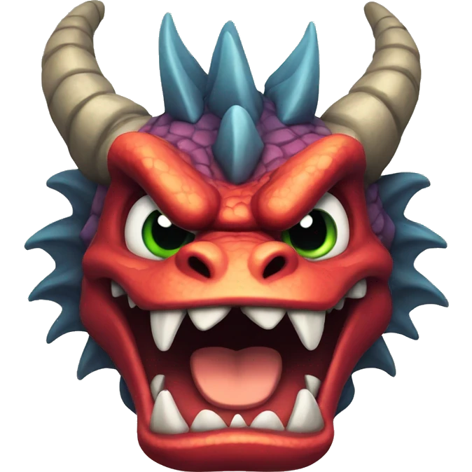angry dragon emoji
