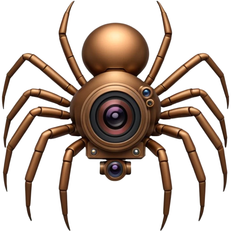 camera spider emoji