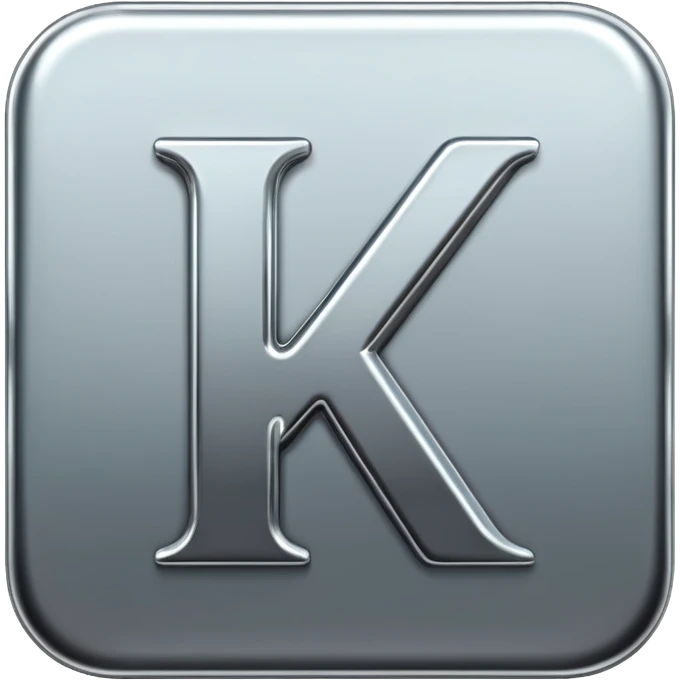 Letter K emoji