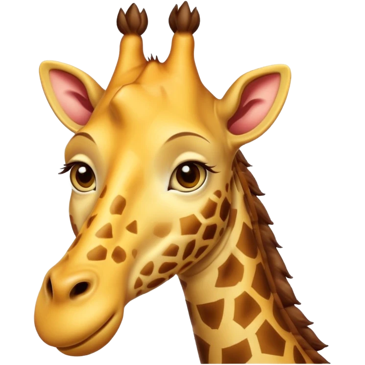 create a emoji of a stoned giraffe emoji