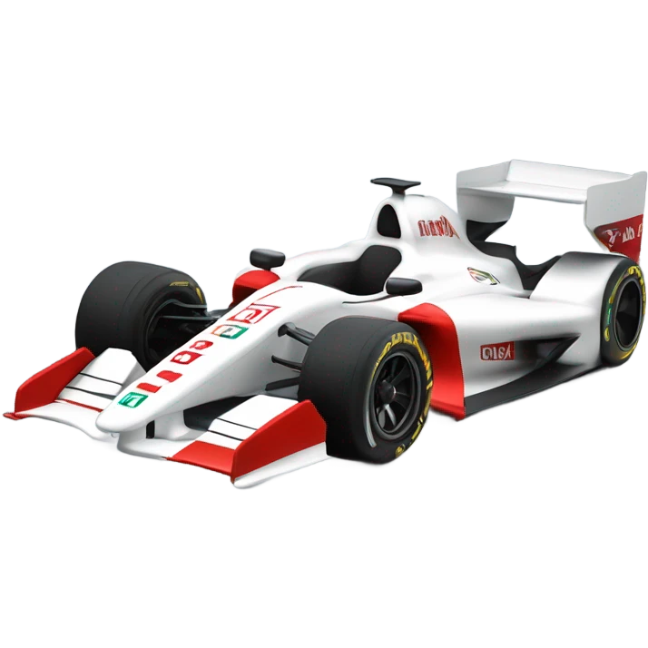 f1 racecar emoji