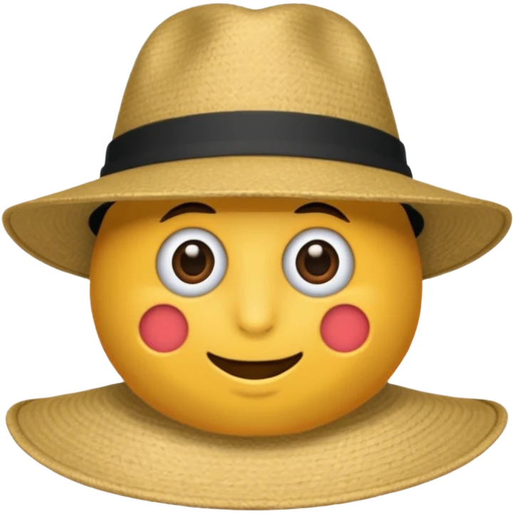 Fait une personne avec un chapeau de fête  emoji
