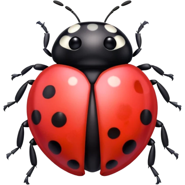 pink ladybug emoji
