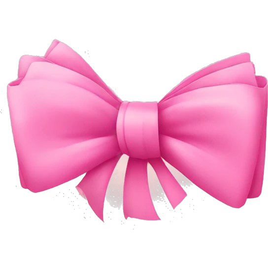 pink money tied with a pink bow emoji