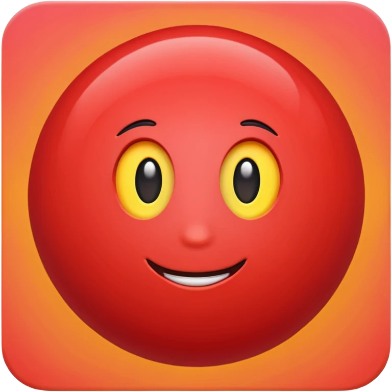 rojo emoji